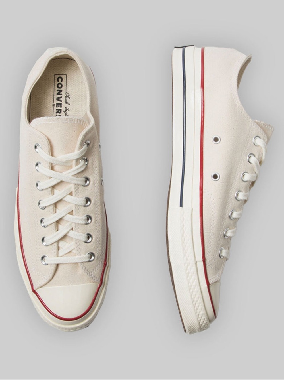 NEW Chuck Taylor 70 Low Top Sneaker in Parchment 10